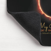 Birthday Solar Eclipse 2024 April 8 Insgesamt Ecli Mousepad (Ecke)
