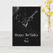Birthday Son Fun You Rock Music Card Karte (Gelbe Blume)