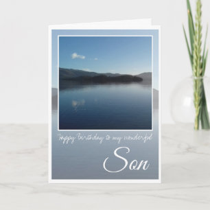 Birthday Son, Loch Lomond, Schottland. Karte
