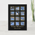 Birthday Son - Natur Karte<br><div class="desc">Eine wunderschöne und dennoch elegante Karte,  ideal für den besonderen Sohn,  der die Natur Liebe</div>