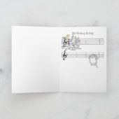 BIRTHDAY SONG KARTE (Innenseite)