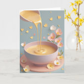 Birthday Spice Mix Karte (Gelbe Blume)