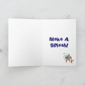 Birthday Splash Karte (Innenseite)