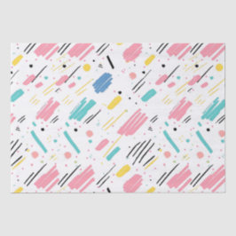 Birthday Sprinkles Candy Pattern Seidenpapier