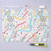 Birthday Sprinkles Candy Pattern Seidenpapier (Handwerk)