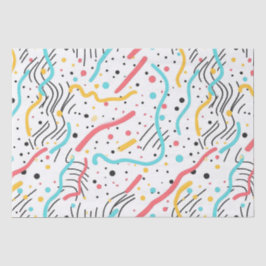 Birthday Sprinkles Candy Pattern Seidenpapier