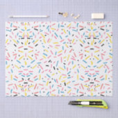 Birthday Sprinkles Candy Pattern Seidenpapier (Handwerk)