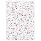 Birthday Sprinkles Candy Pattern Tablecloth Tischdecke (Vorderseite)