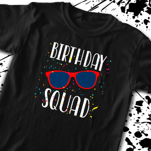 Birthday Squad Cool Fun Niedlich Matching Party T-Shirt