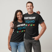 Birthday Squad Dino Boy Dinosaur Party Men Birthda T-Shirt (Unisex)