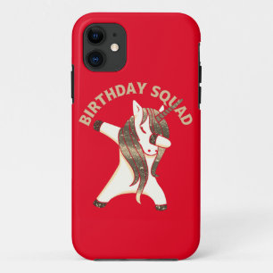 BIRTHDAY SQUAD lustiges Geburtstagsgeschenk Case-Mate iPhone Hülle