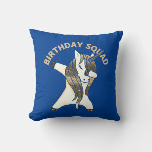 BIRTHDAY SQUAD lustiges Geburtstagsgeschenk Kissen