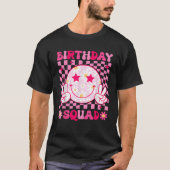 Birthday Squad Matching Birthday Family Group Bday T-Shirt (Vorderseite)