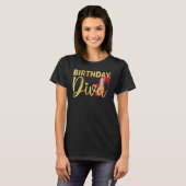 Birthday Squad Party Matching Family Group Funny B T-Shirt (Vorne ganz)
