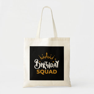 Birthday Squad Party Matching Family Group Funny B Tragetasche