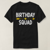 Birthday Squad T-Shirt (Design vorne)