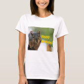 Birthday Squirrel T-Shirt (Vorderseite)