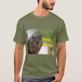 Birthday Squirrel T - Shirt (Vorderseite)
