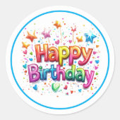 Birthday Stickers (Vorderseite)