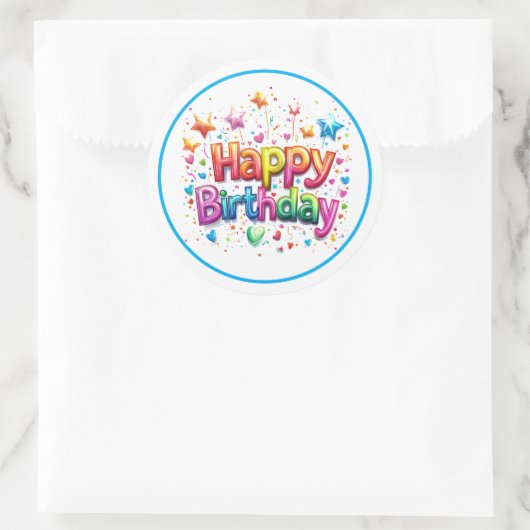 Birthday Stickers (Tasche)