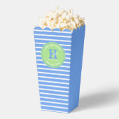 Birthday Stripes Blue ⎮ White Green Fee Box Geschenkschachtel (Geplatzt)