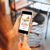 Birthday Summer GRILLEN Custom Party Einladung