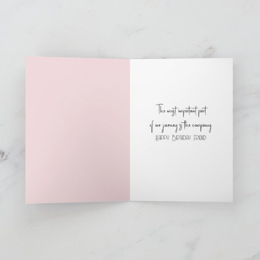 Birthday Sunny Cosmos Garden Karte (Innenseite)