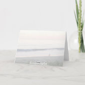 Birthday Sunset Card Karte (Rückseite)