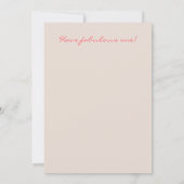 Birthday Sunshine Neon Gelbe Sonnengrußkarte (Rückseite)