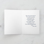 Birthday Sweetheart Foto Custom Karte (Innenseite)