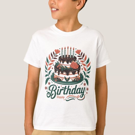 Birthday T Shirt (Vorderseite)