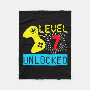 Birthday T Shirt Boys Video Game Gamer Boys Contro Fleecedecke