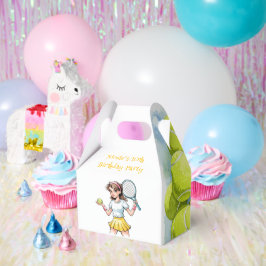 Birthday Tennis Ace Girl Geschenkschachtel