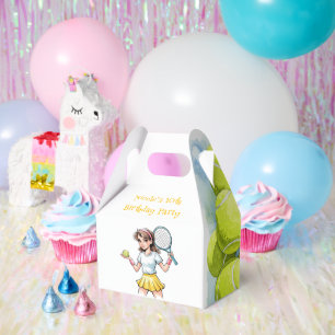 Birthday Tennis Ace Girl Geschenkschachtel