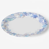 Birthday Theme Paper Plate gefroren Pappteller (Schrägansicht)
