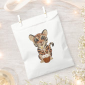 Birthday Tiger Geschenktütchen (Ausgeschnitten)
