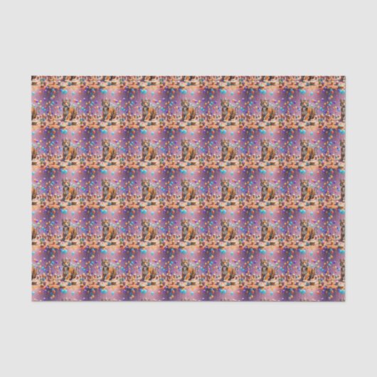 Birthday Tiger Seidenpapier (Vorderseite)
