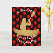 Birthday to The Next 365 Kayaking Days Karte (Gelbe Blume)