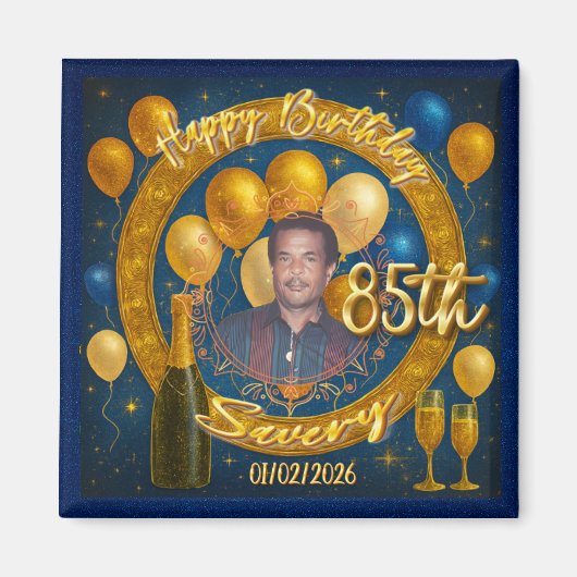 'Birthday Treasures: Designs for every Age' Magnet (Vorne)