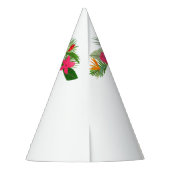 Birthday Tropical Parrot Partyhütchen (Rückseite)