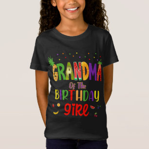 Birthday Tropical Thema Party Matching Famile T-Shirt