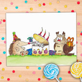 BIRTHDAY ÜBERRASCHENDE Postkarte von Nicole Janes