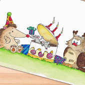 BIRTHDAY ÜBERRASCHENDE Postkarte von Nicole Janes