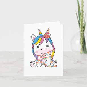 Birthday Unicorn For Kids A Birthday Holiday Card Feiertagskarte