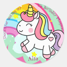 Birthday Unicorn Personalisiert