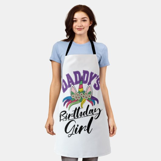 Birthday Unicorn Schürze (Getragen)