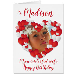 Birthday-Upload Foto-Personalize-Modern-Liebe-