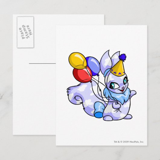 Birthday Usul Postkarte (Vorne/Hinten)