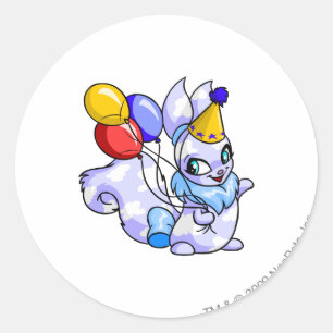 Birthday Usul Runder Aufkleber