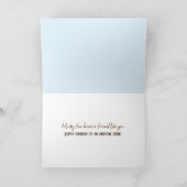 Birthday Watercolor Mice Hugging Karte (Innenseite)